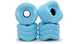 Shark Wheel Skating Wheels, Sidewinder 70 mm 78a Longboard Wheels, Shark Longboarding Wheels (Ice Blue, 70mm)