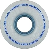 Ricta Clouds White 54mm 78a Skateboard Wheels (Set Of 4)
