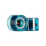 Cloud Ride! Wheels Cruiser 69mm 78A Ruedas Longboard, Azul Transparente